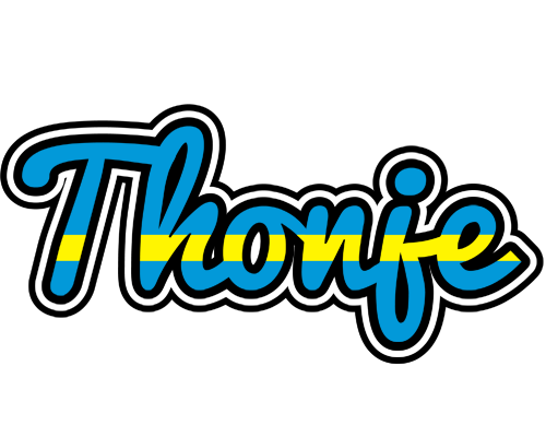 Thonje sweden logo