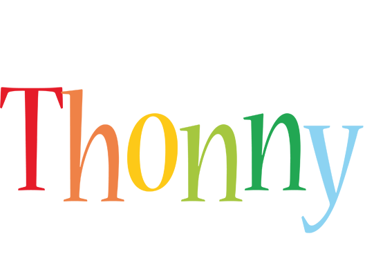 Thonny birthday logo