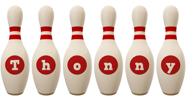 Thonny bowling-pin logo