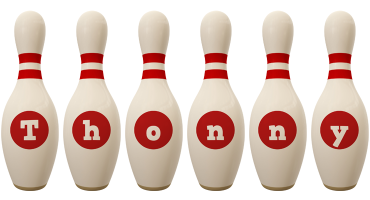 Thonny bowling-pin logo