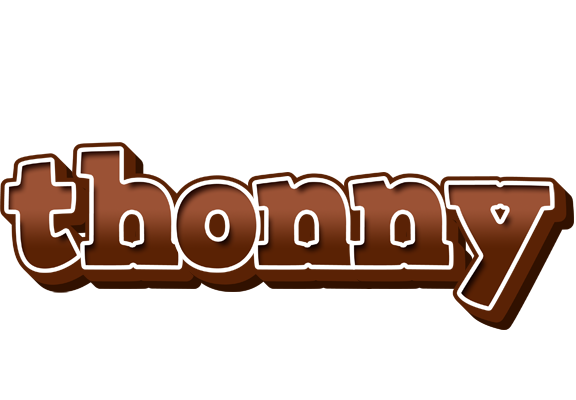 Thonny brownie logo
