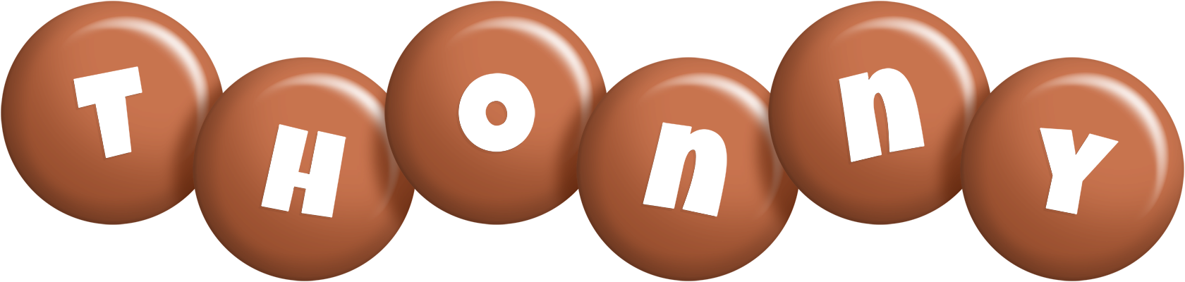 Thonny candy-brown logo