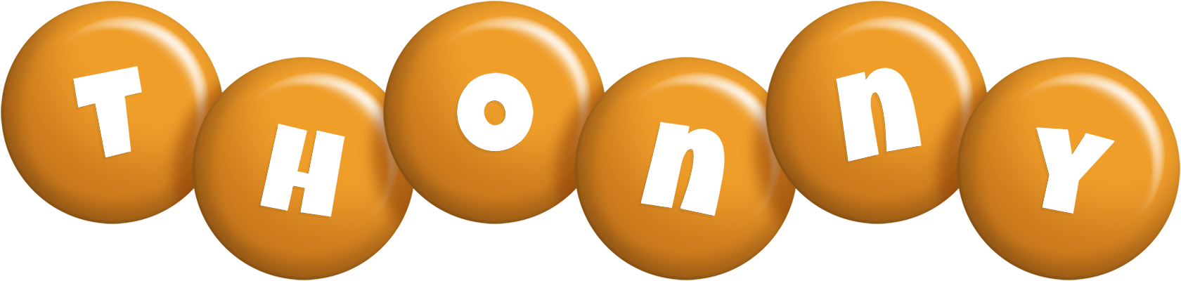 Thonny candy-orange logo