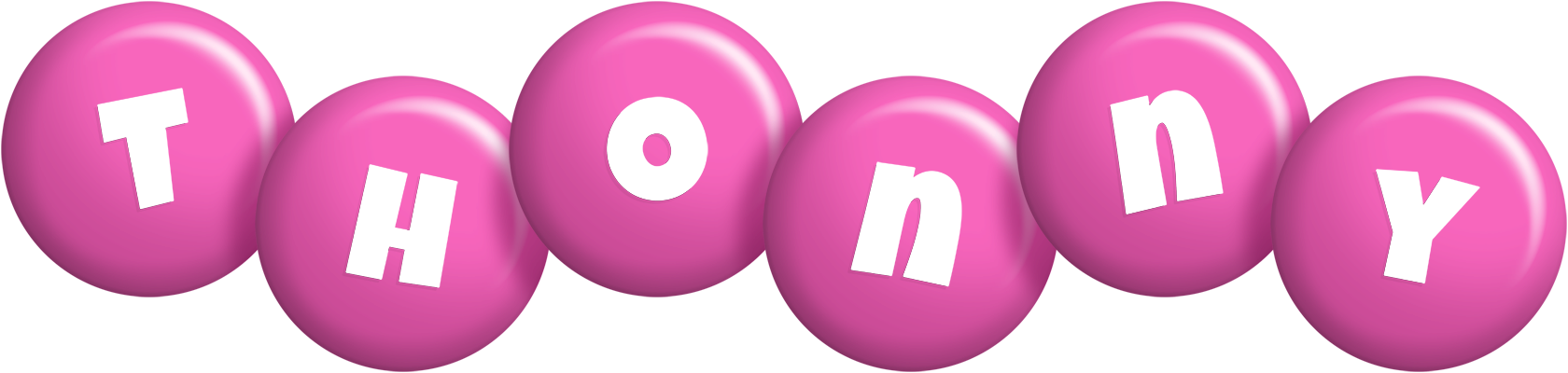 Thonny candy-pink logo