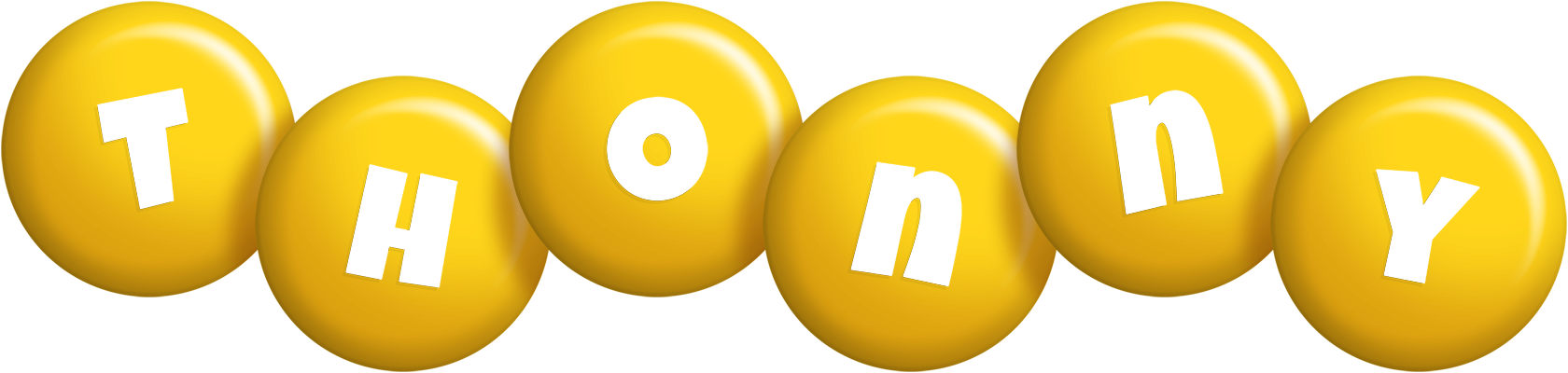 Thonny candy-yellow logo