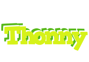 Thonny citrus logo