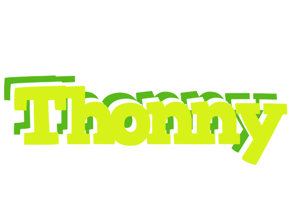 Thonny citrus logo