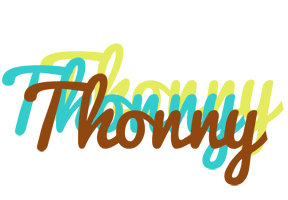 Thonny cupcake logo