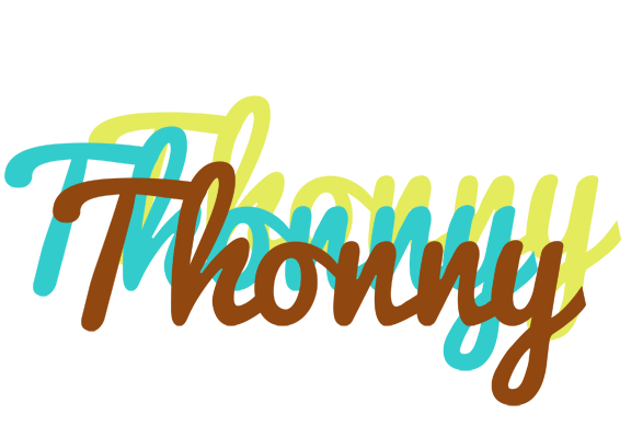 Thonny cupcake logo
