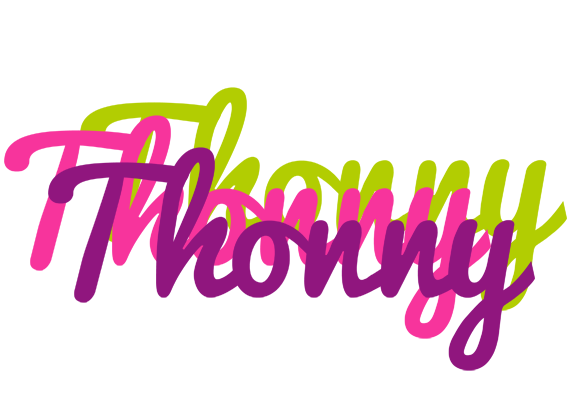 Thonny flowers logo