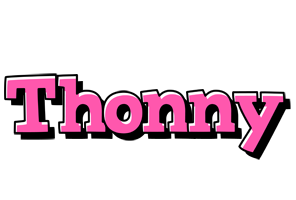 Thonny girlish logo