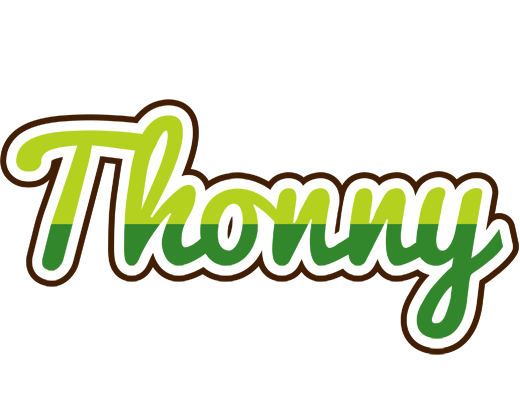 Thonny golfing logo