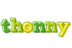 Thonny juice logo