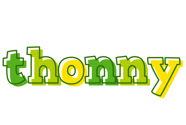 Thonny juice logo