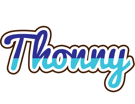 Thonny raining logo