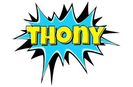 Thony amazing logo