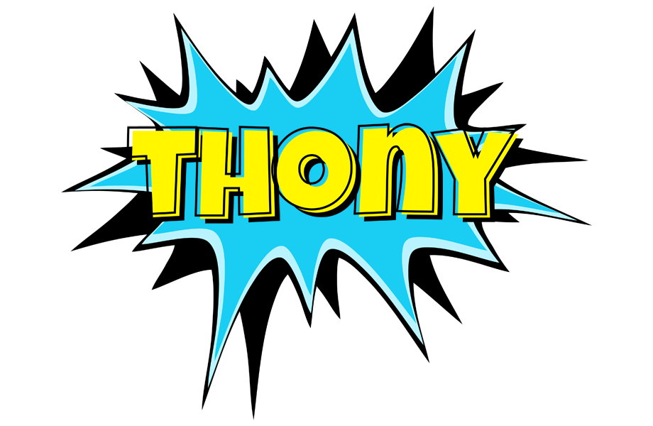 Thony amazing logo