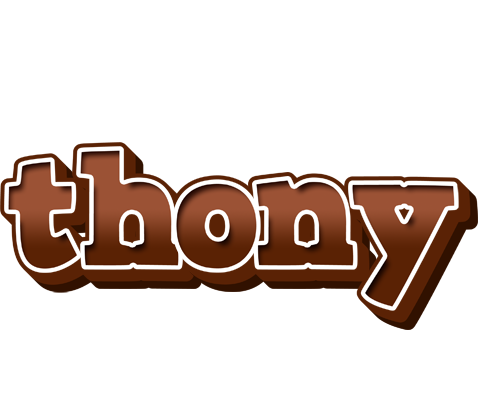 Thony brownie logo