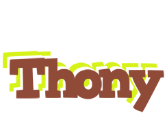 Thony caffeebar logo