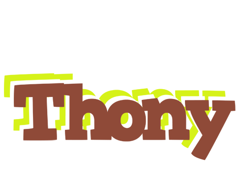 Thony caffeebar logo