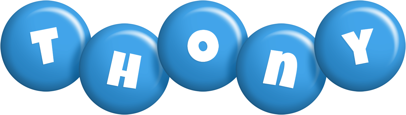 Thony candy-blue logo