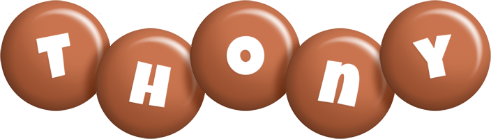 Thony candy-brown logo