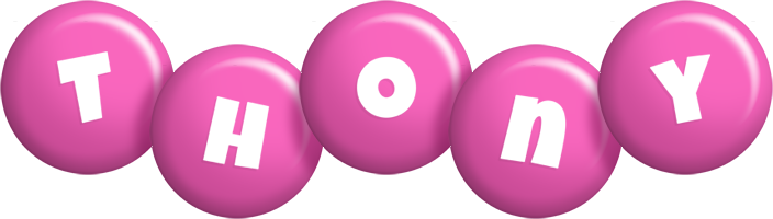 Thony candy-pink logo