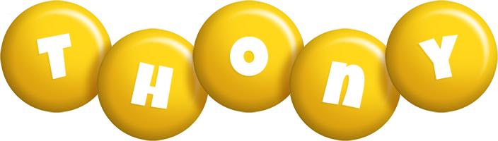 Thony candy-yellow logo