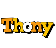 Thony cartoon logo