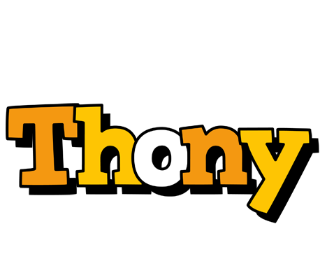 Thony cartoon logo