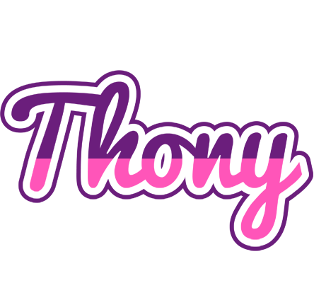 Thony cheerful logo