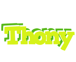 Thony citrus logo