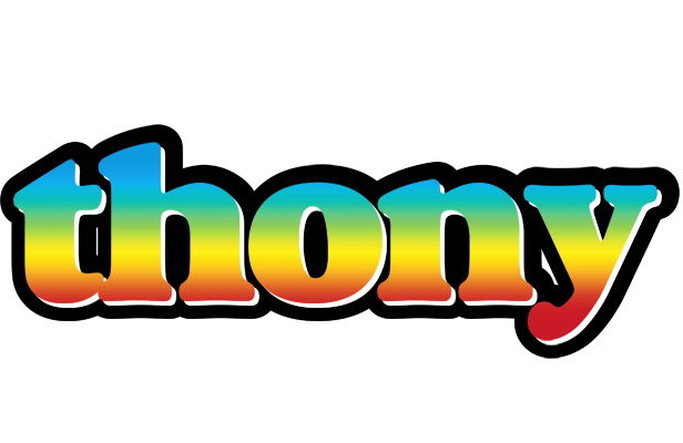 Thony color logo