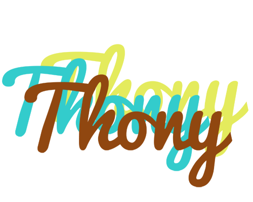 Thony cupcake logo