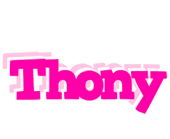 Thony dancing logo