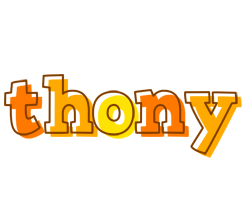 Thony desert logo