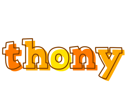 Thony desert logo