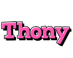 Thony girlish logo