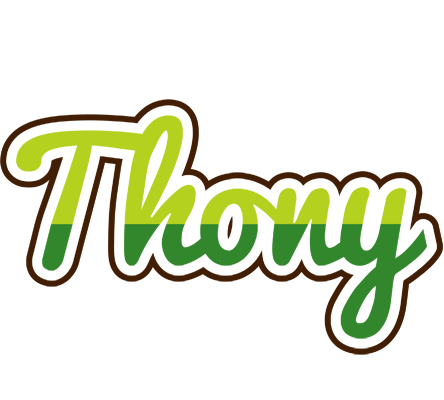 Thony golfing logo