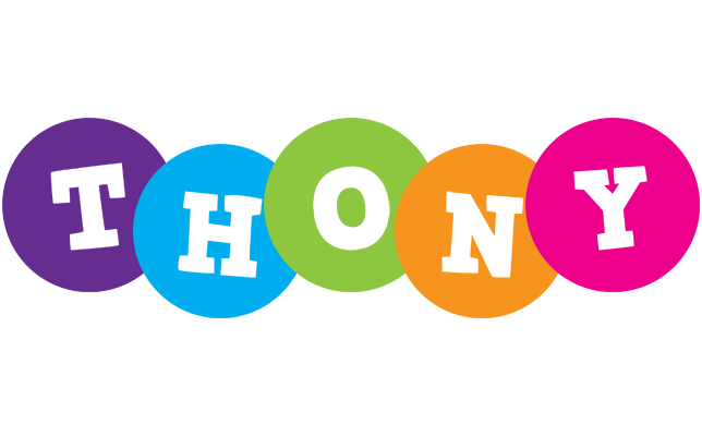 Thony happy logo