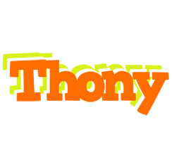 Thony healthy logo