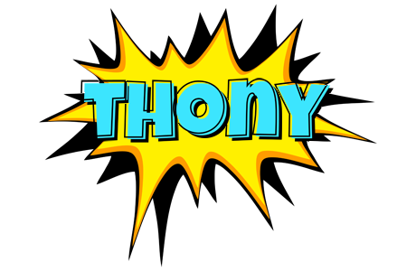 Thony indycar logo