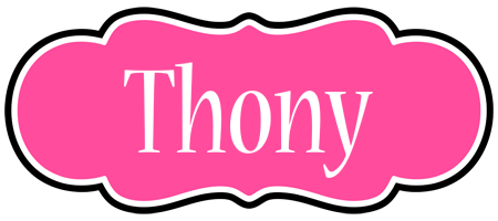 Thony invitation logo