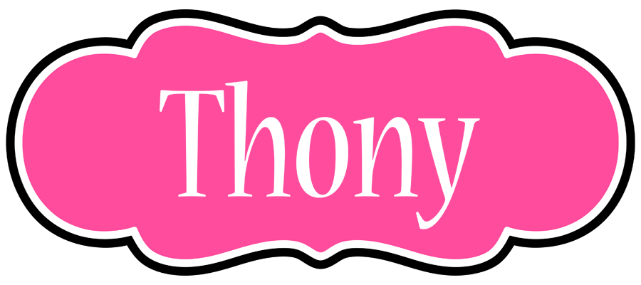 Thony invitation logo