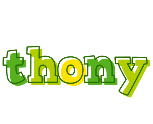 Thony juice logo