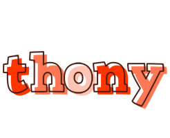 Thony paint logo