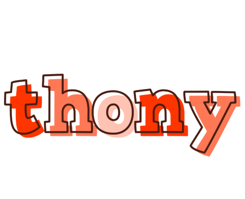 Thony paint logo