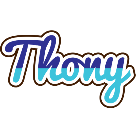 Thony raining logo