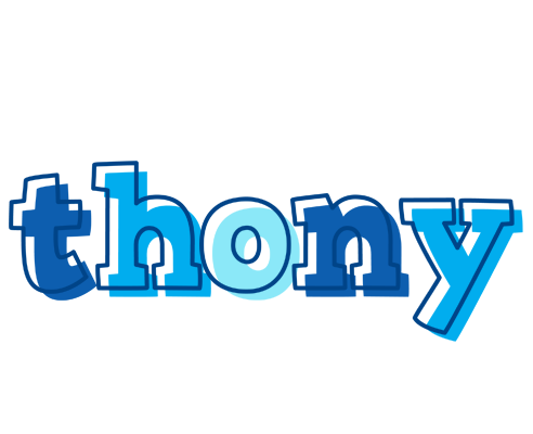 Thony sailor logo