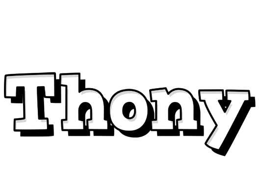 Thony snowing logo